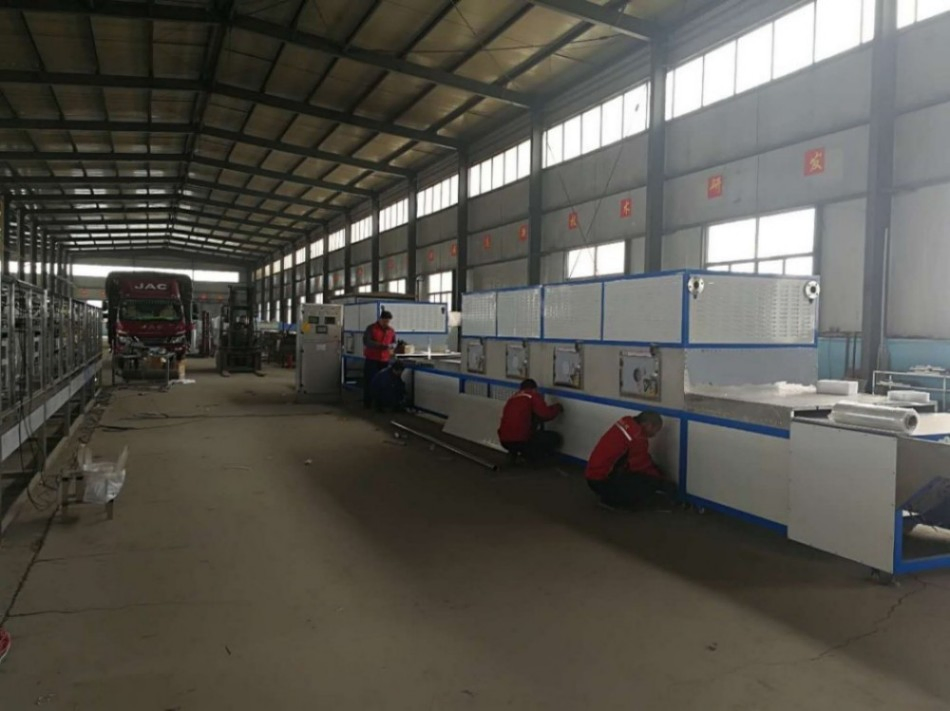 Tunnel Microwave Food Chia Seeds Sterilizer Drying Machine Chia Seed Inactivation Equipment