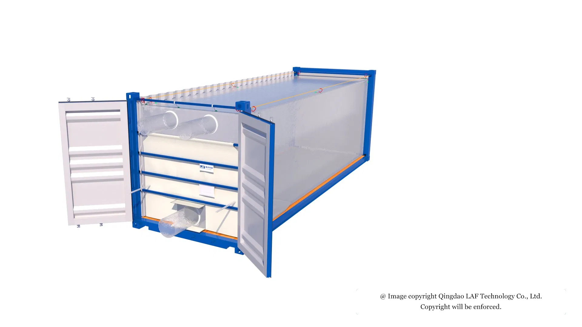 20FT Dry Bulk Container Liner for Powder and Grains