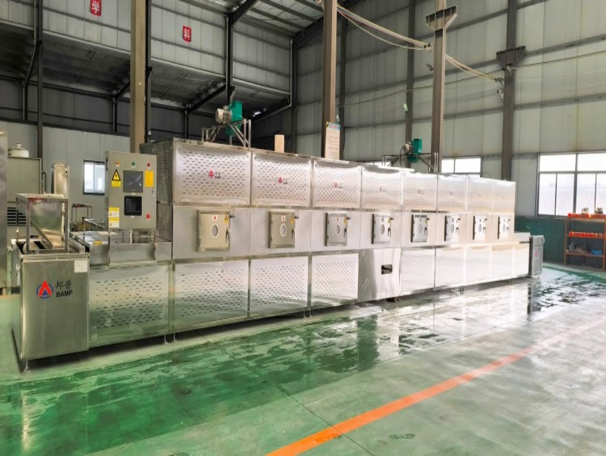 Continuous Quickly Live Insects Dryer Microwave Black Soldier Fly Tenebrio Molitor Inactivation Drying Machine