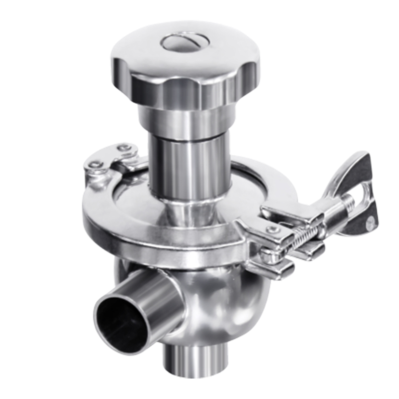 Hygienic SS316L Pneumatic Diaphragm Radial Valve with Welded Connection