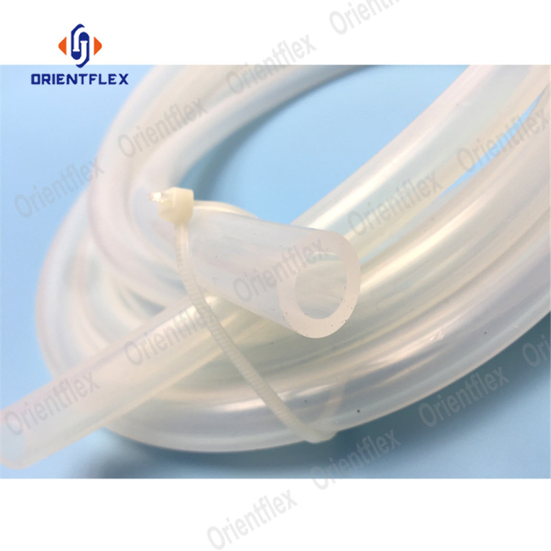 Clear Silicone Translucent Soft Rubber Pharmaceutical Medical Grade Tubing
