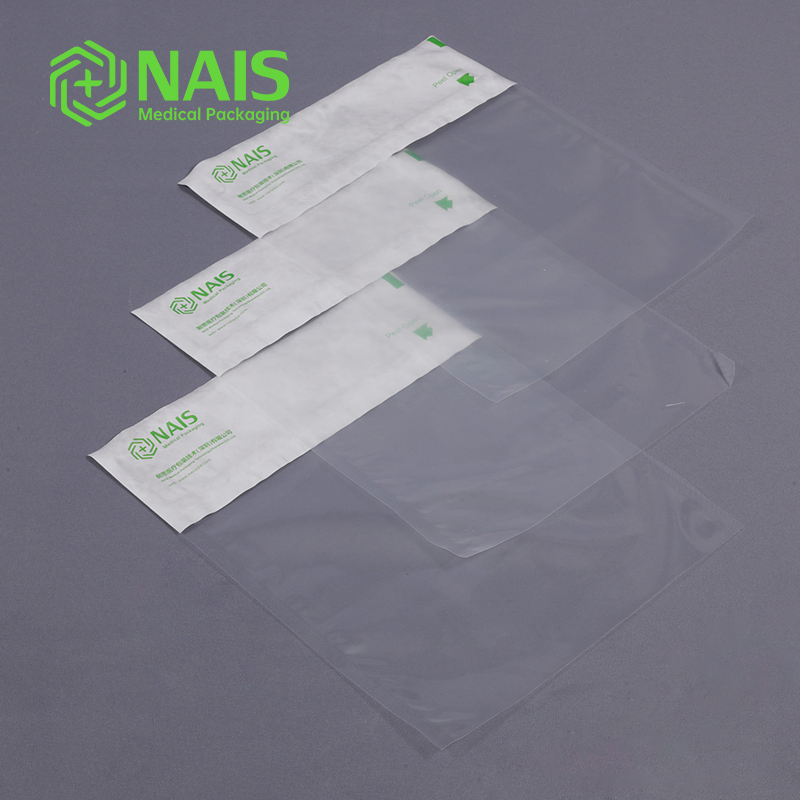Customizable Strong Antibacterial and Puncture Resistance High Breathability Tyvek Medical Sterilization Pouch