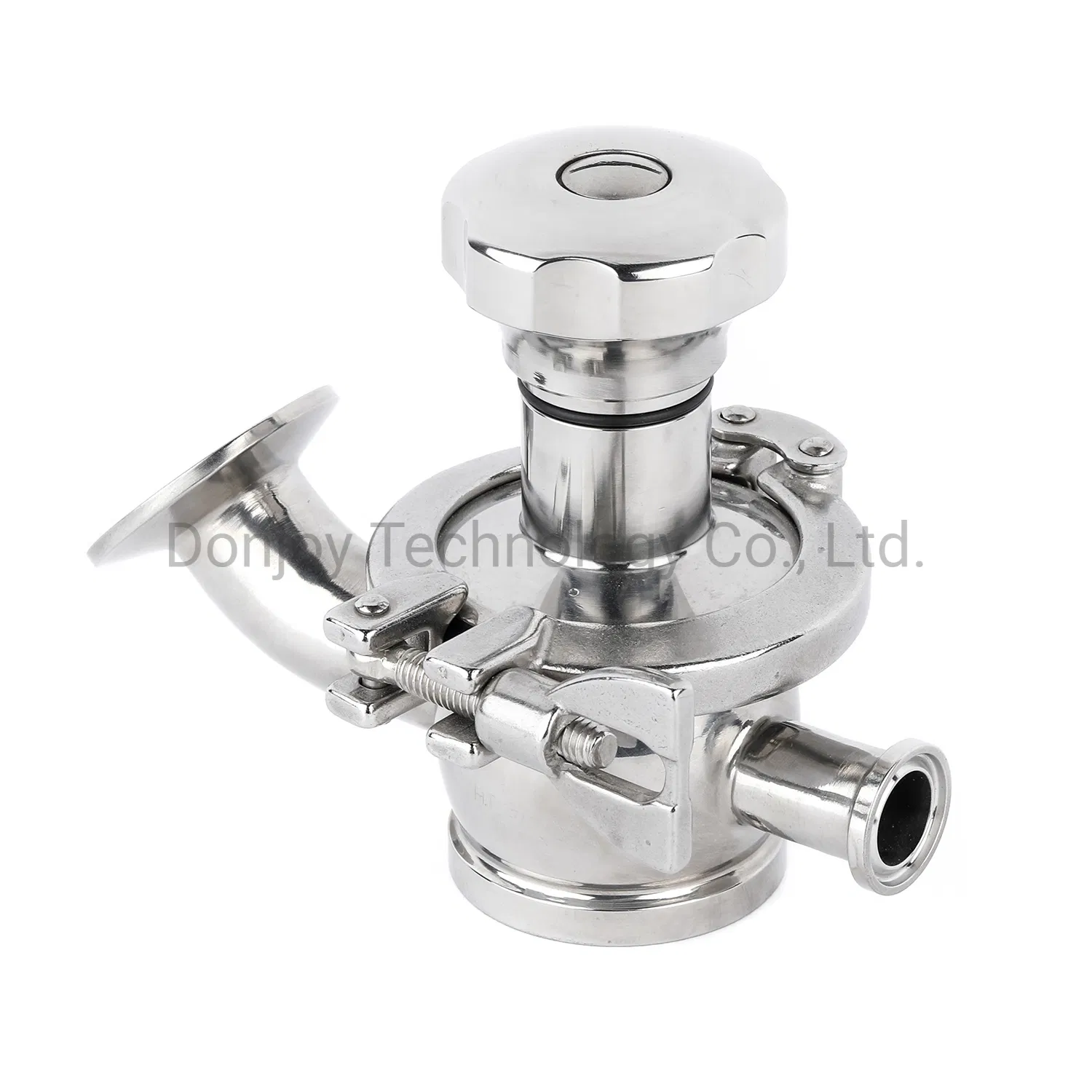 Hygienic SS316L Manual Diaphragm Radial Valve With Welded Connection