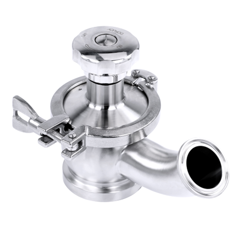 Hygienic SS316L Pneumatic Diaphragm Radial Valve with Welded Connection