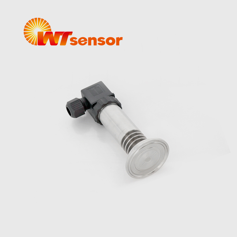 SS316L Isolation Diaphragm Multiple Aseptic Process Connections Oil Gas and Compressed Air Pressure Transmitter