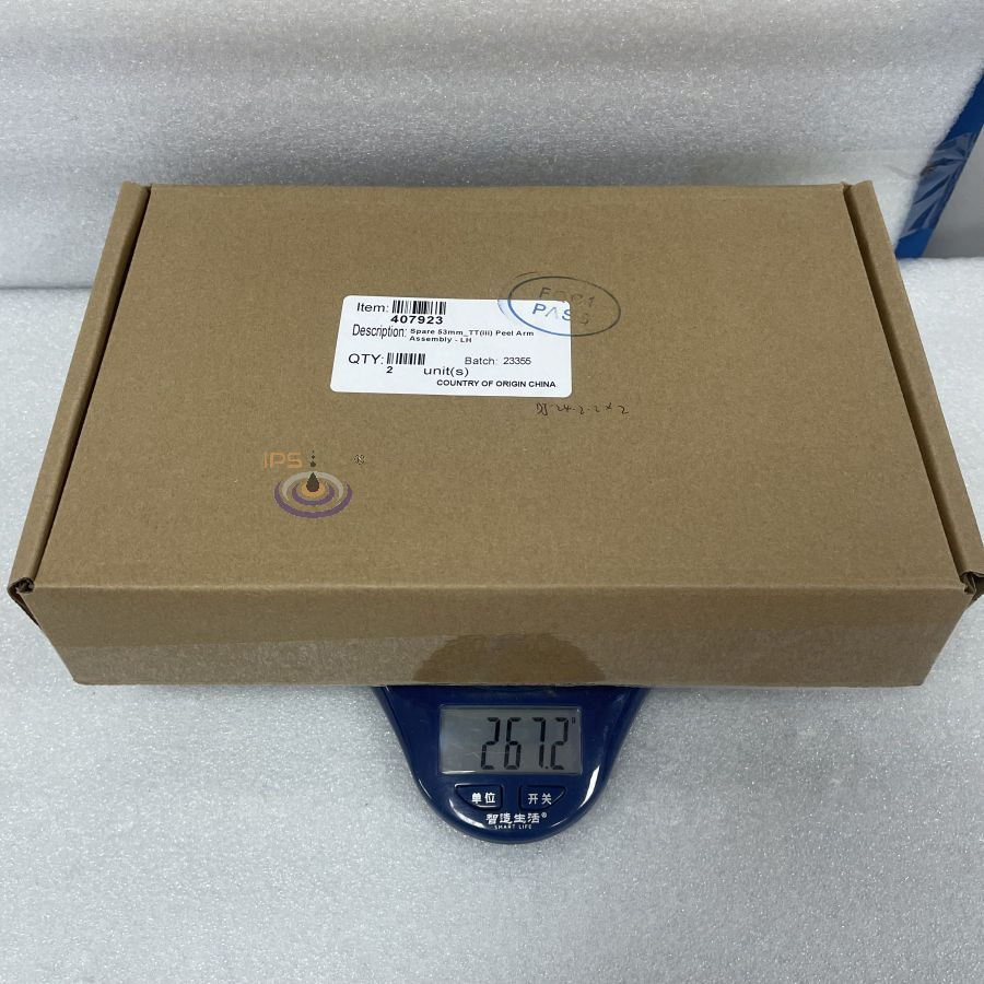 Original Peel Arm Assembly 407922 for Thermal Transfer Overprinter 6330 6530 53mm