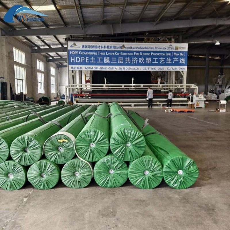 High-Quality 2mm HDPE Geomembrane Black ASTM Standard Landfill Liner for Sale Durable Waste Containment