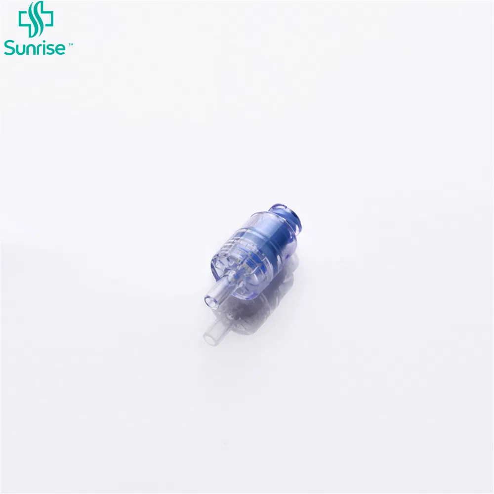Sterile Injection Disposable Connector Positive Pressure Straight-Site Needle Free Connector