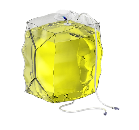 Single Use Bioreactor Biomanufacturing Disposable 2D Bag