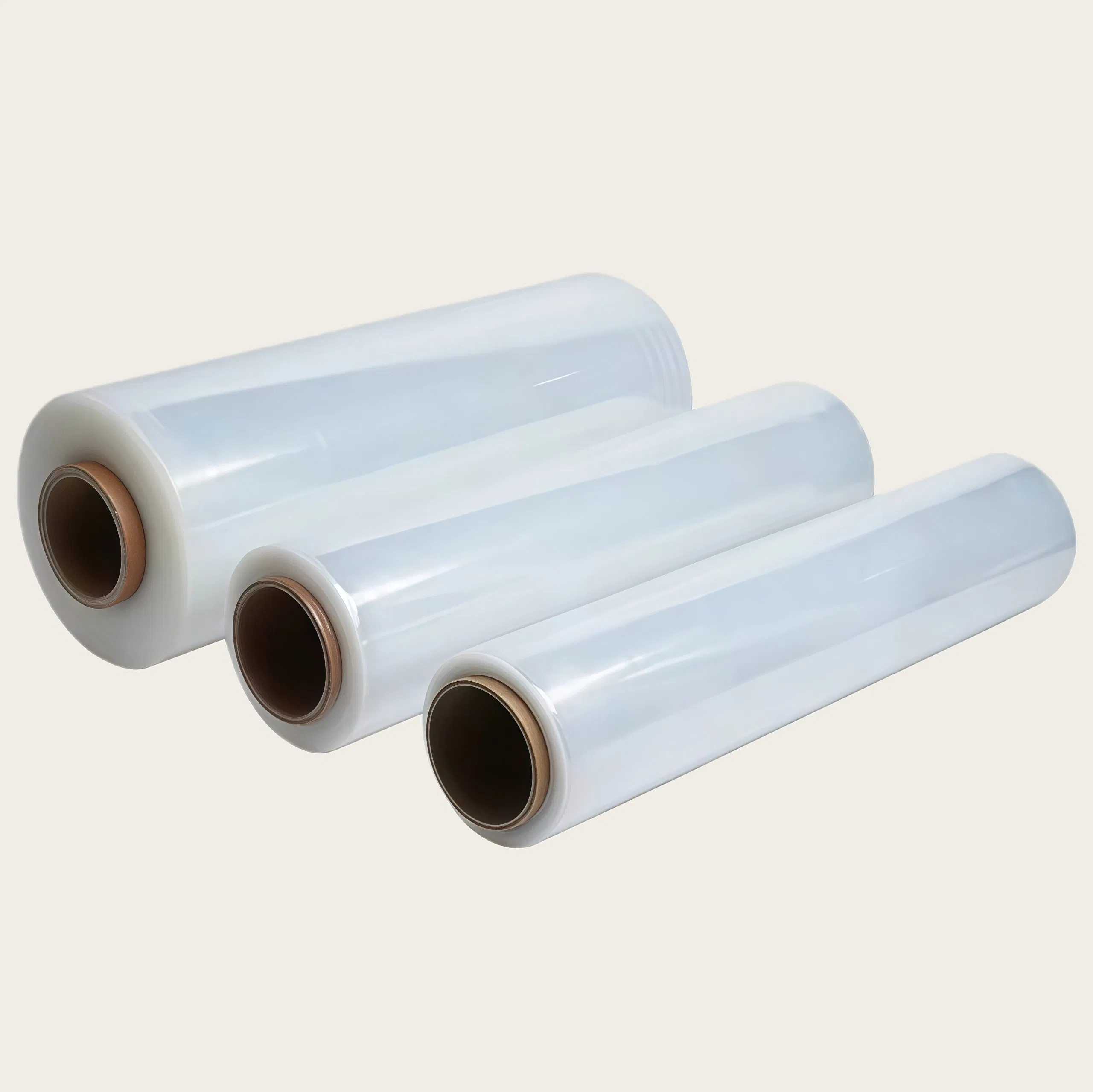 Food Grade Multi-Layer Co-Extruded PE Stretch Film Roll Industrial Moisture-Proof Plastic Packaging with Nylon PVC Pet PP Logo