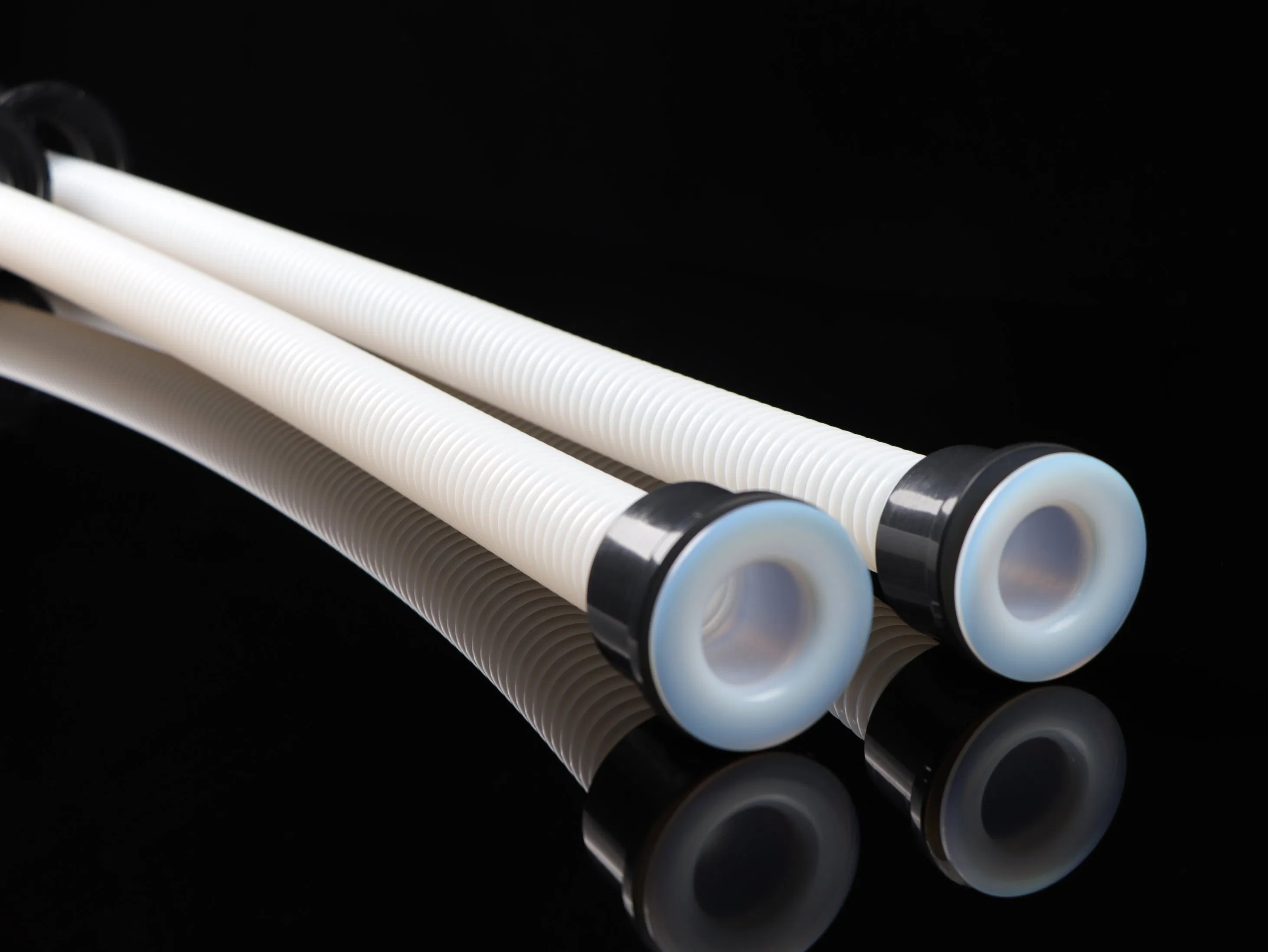 Industrial Grade PTFE Hose Tubing in Plastic White Color