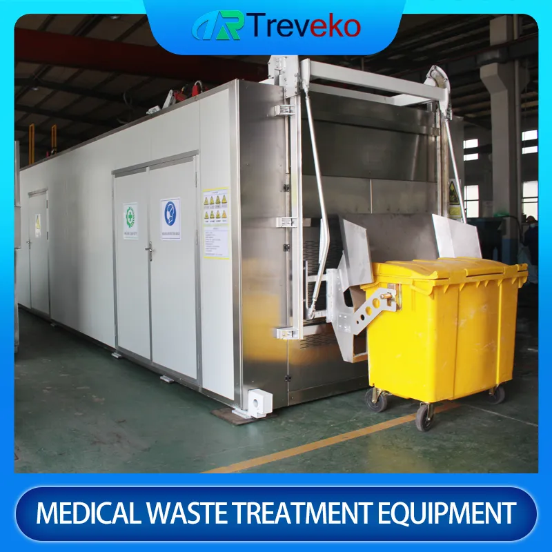 Industrial Microwave Shredding/Disinfection Machine
