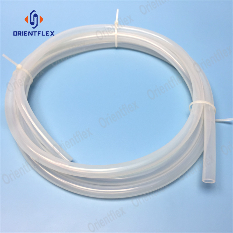 Clear Silicone Translucent Soft Rubber Pharmaceutical Medical Grade Tubing