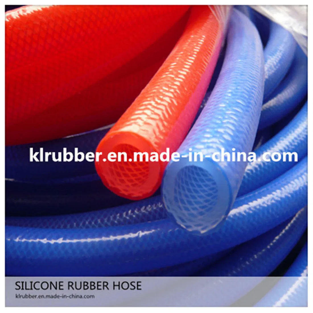 High Pressure Flexible Stainless Steel Reinforced Braided FDA Food Grade Silicone Rubber Tubing