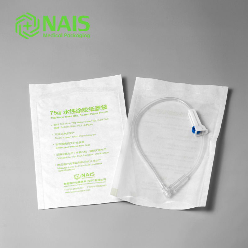 Tyvek Medical Dialysis Paper Packing Plastic Sterilization Bag Pouch