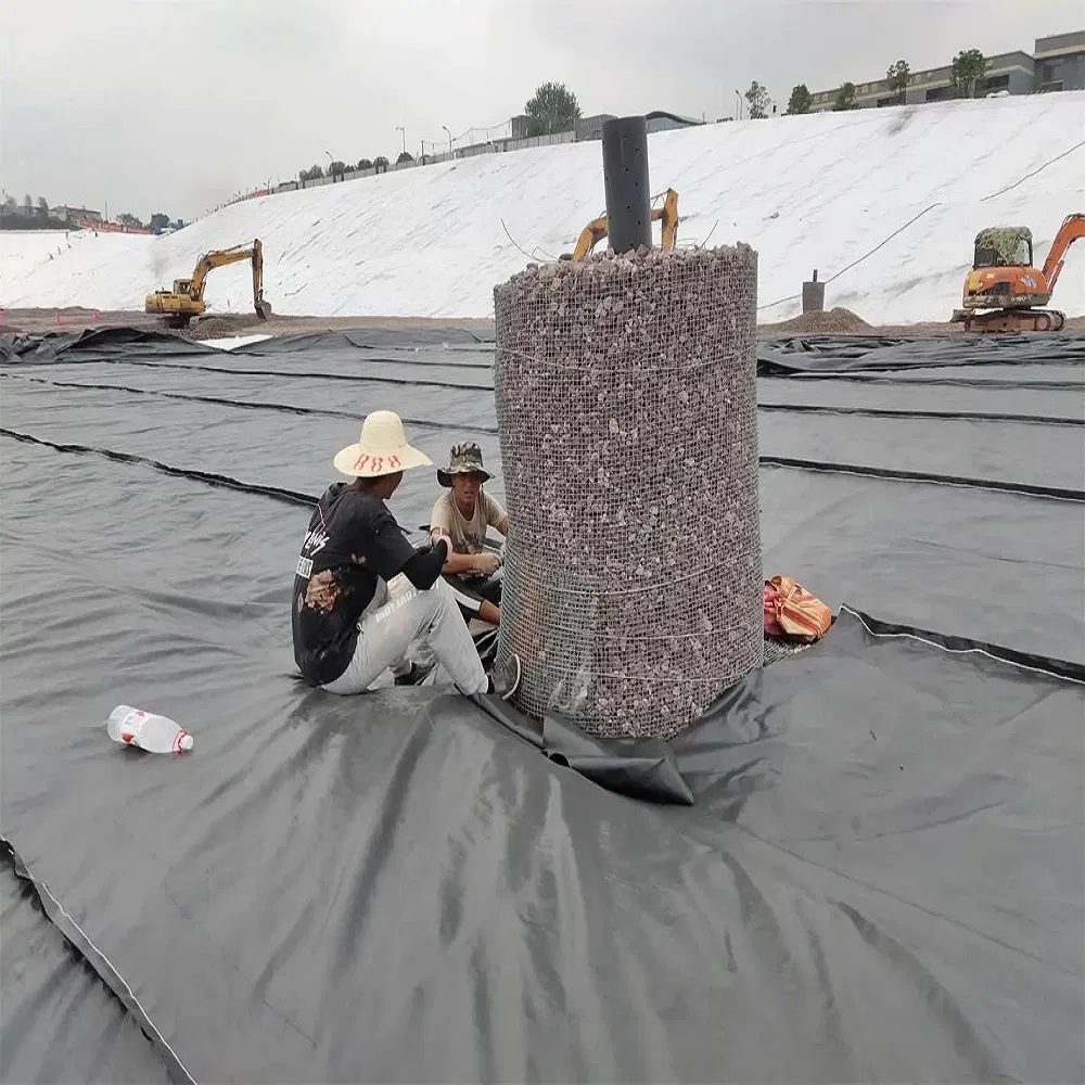 Fish Farm Pond Landfill 1mm/1.5mm/2.0mm Waterproof HDPE Geomembrane Manufacturer Pond Liner for Landfill Dam Water Containment