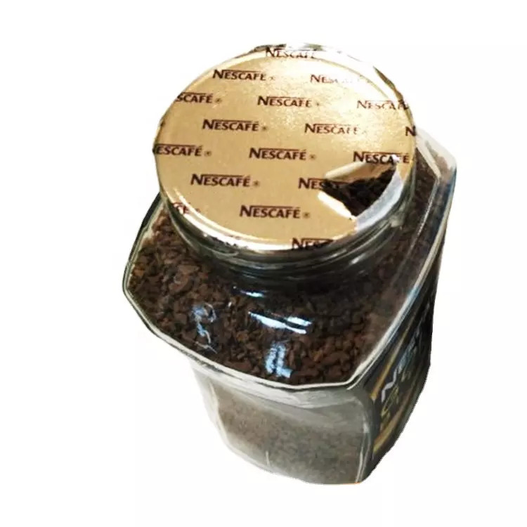 Coffee Powder Beans Pepper Sauce Bottle Induction Aluminum Foil Sealing Liners with Easy Open Pull Tabs