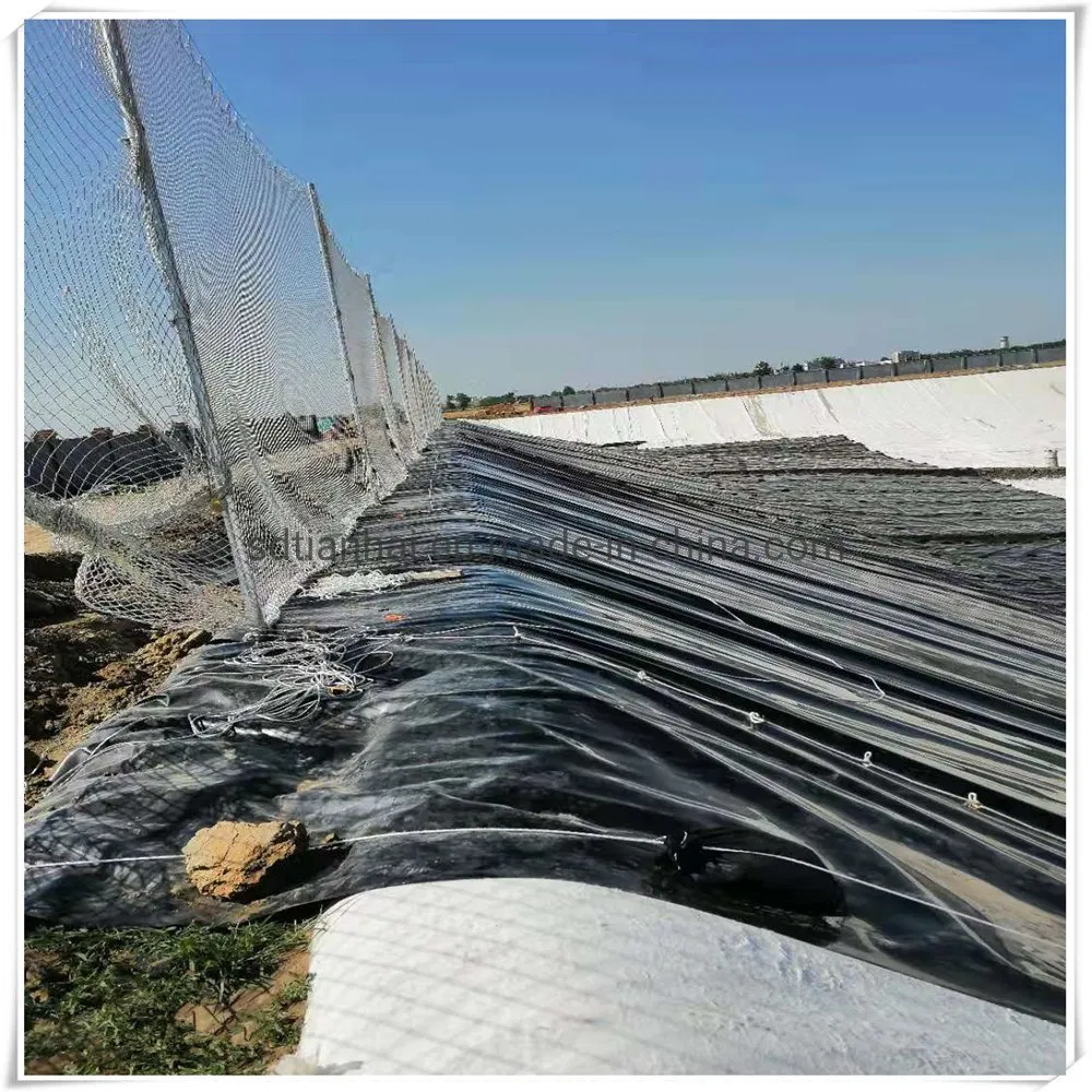 Liquid Containment L HDPE Liners 1.0mm/40mils in Black/0.75mm HDPE Liner/Pond Liner for Prawn Farm