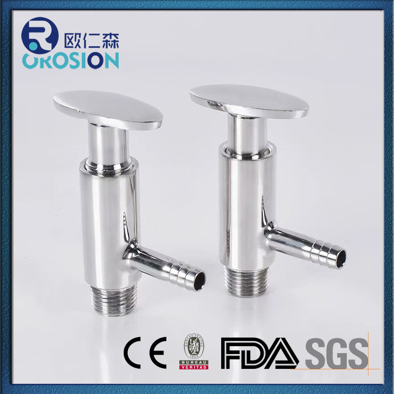 Premium Sanitary Stainless Steel Sampling Valve with BSPT Connection