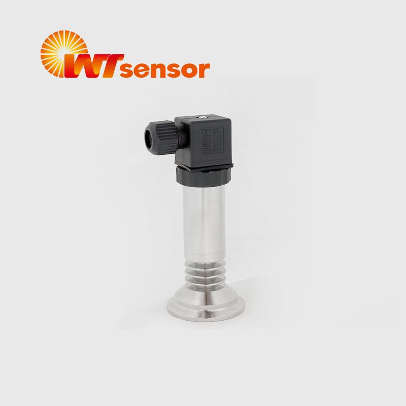 SS316L Isolation Diaphragm Multiple Aseptic Process Connections Oil Gas and Compressed Air Pressure Transmitter