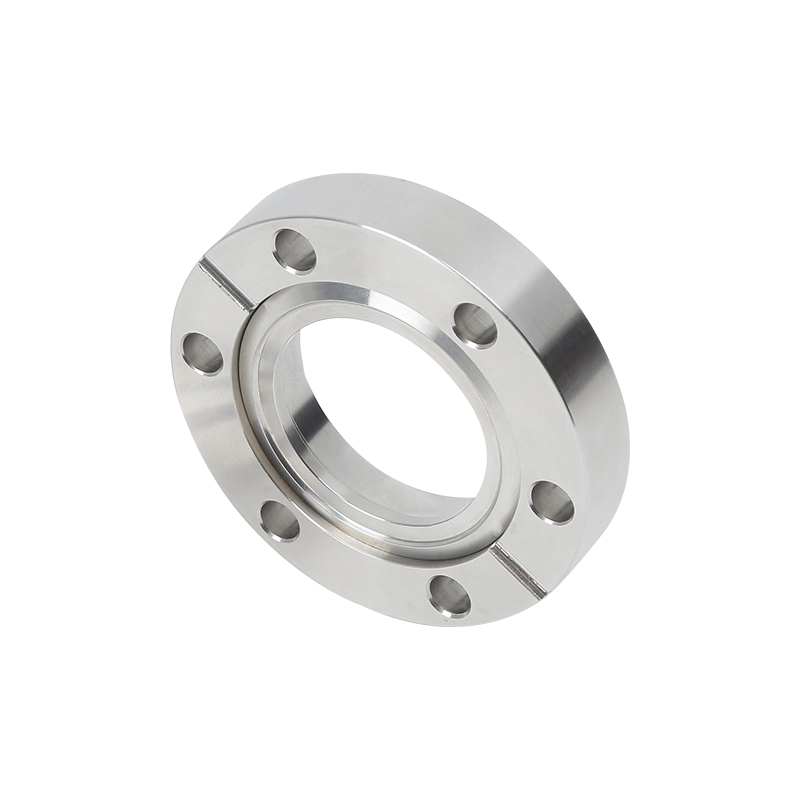 CF16-CF250 Blanker Rotatable SS304/SS316L Bored Flange High-Vacuum Pipe-Fitting Aseptic Connection Thru/Metric/Nuc Thread