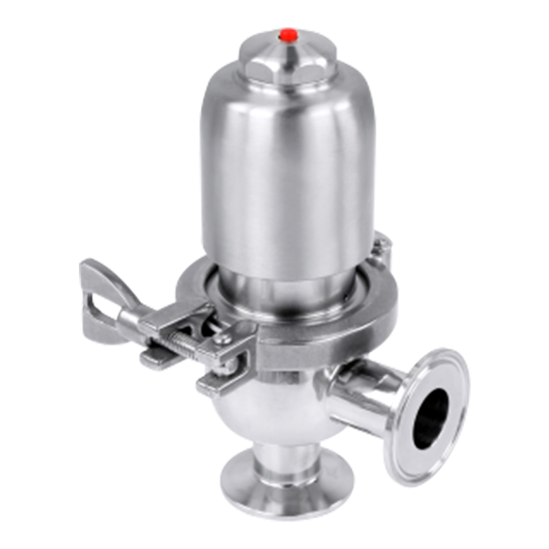 Hygienic SS316L Pneumatic Diaphragm Radial Valve with Welded Connection