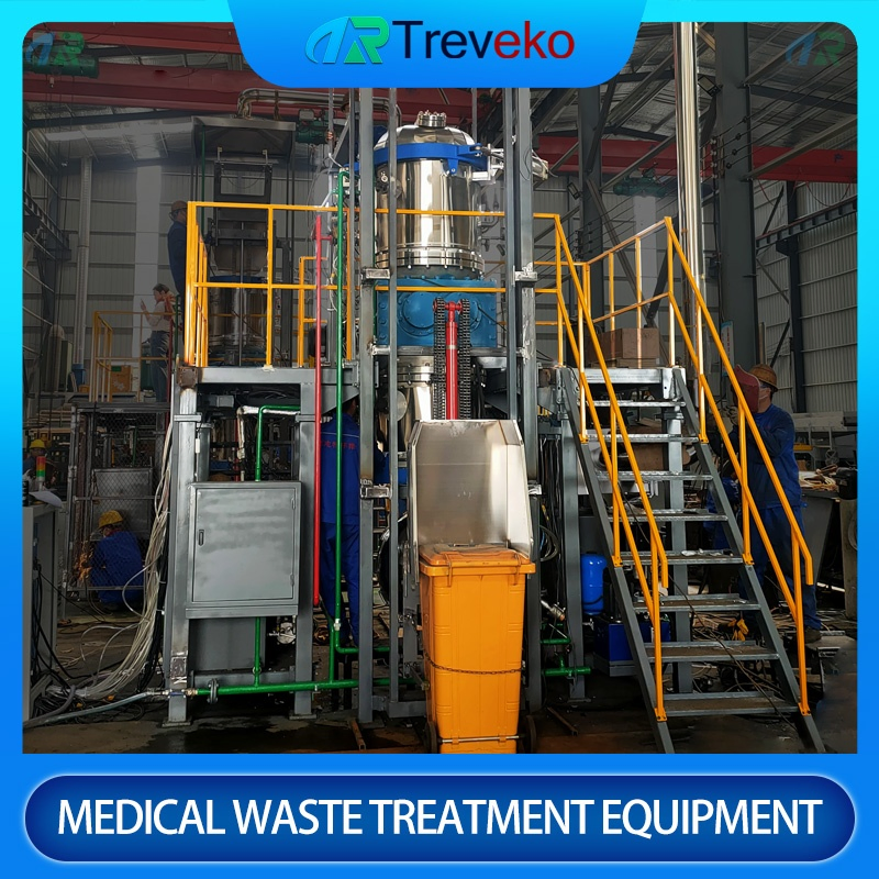 Innovative Vertical Medical Waste Steam Disinfection Equipment for Effective Pathogen Inactivation