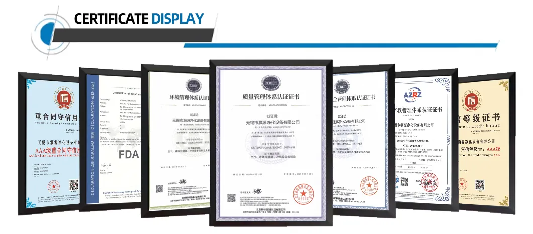 Quality Certifications