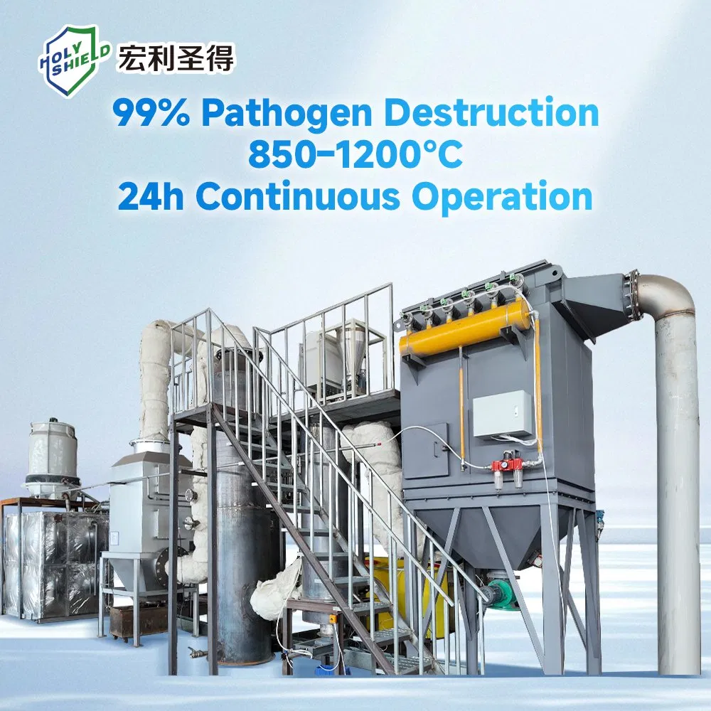 Holy Shield Incinerator Ensures Complete Inactivation of Medical Pathogens