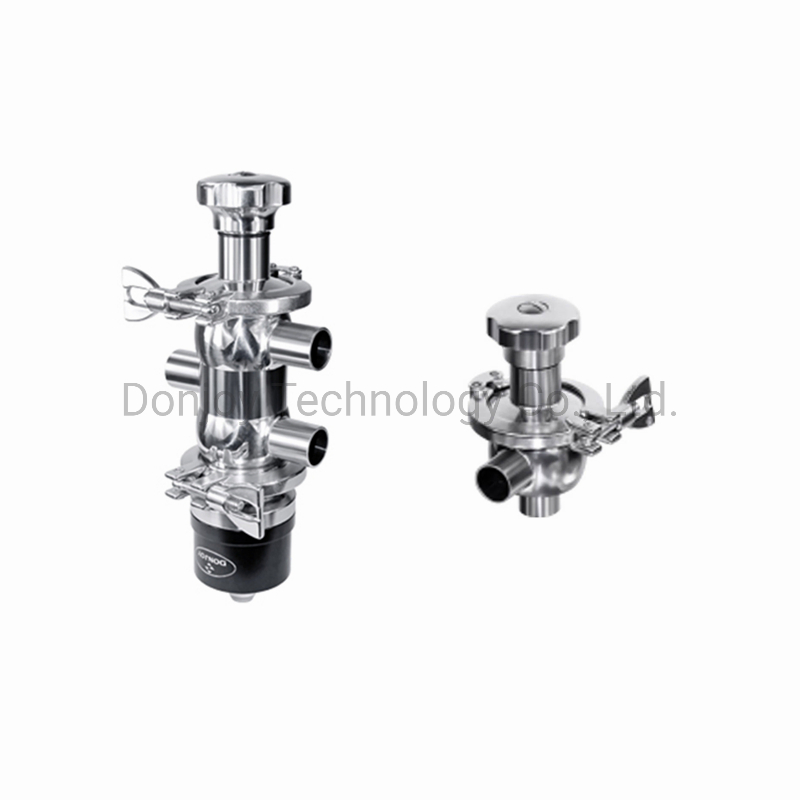 Hygienic SS316L Manual Diaphragm Radial Valve With Welded Connection