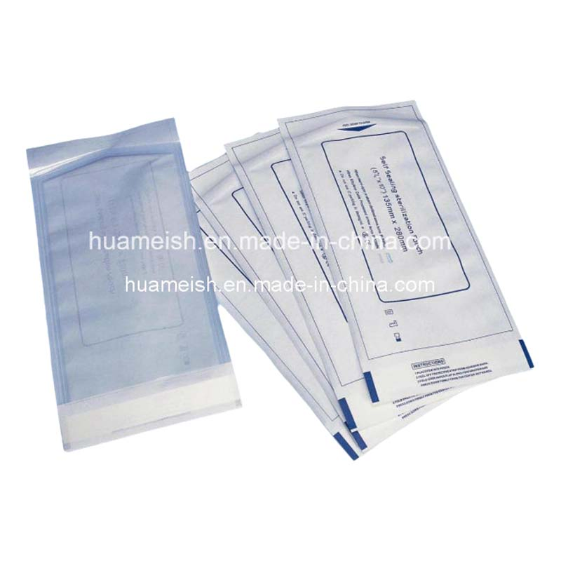 Tyvek Label Paper Plastic Bags Sterilization Flat Reel Roll Equipment Pouches