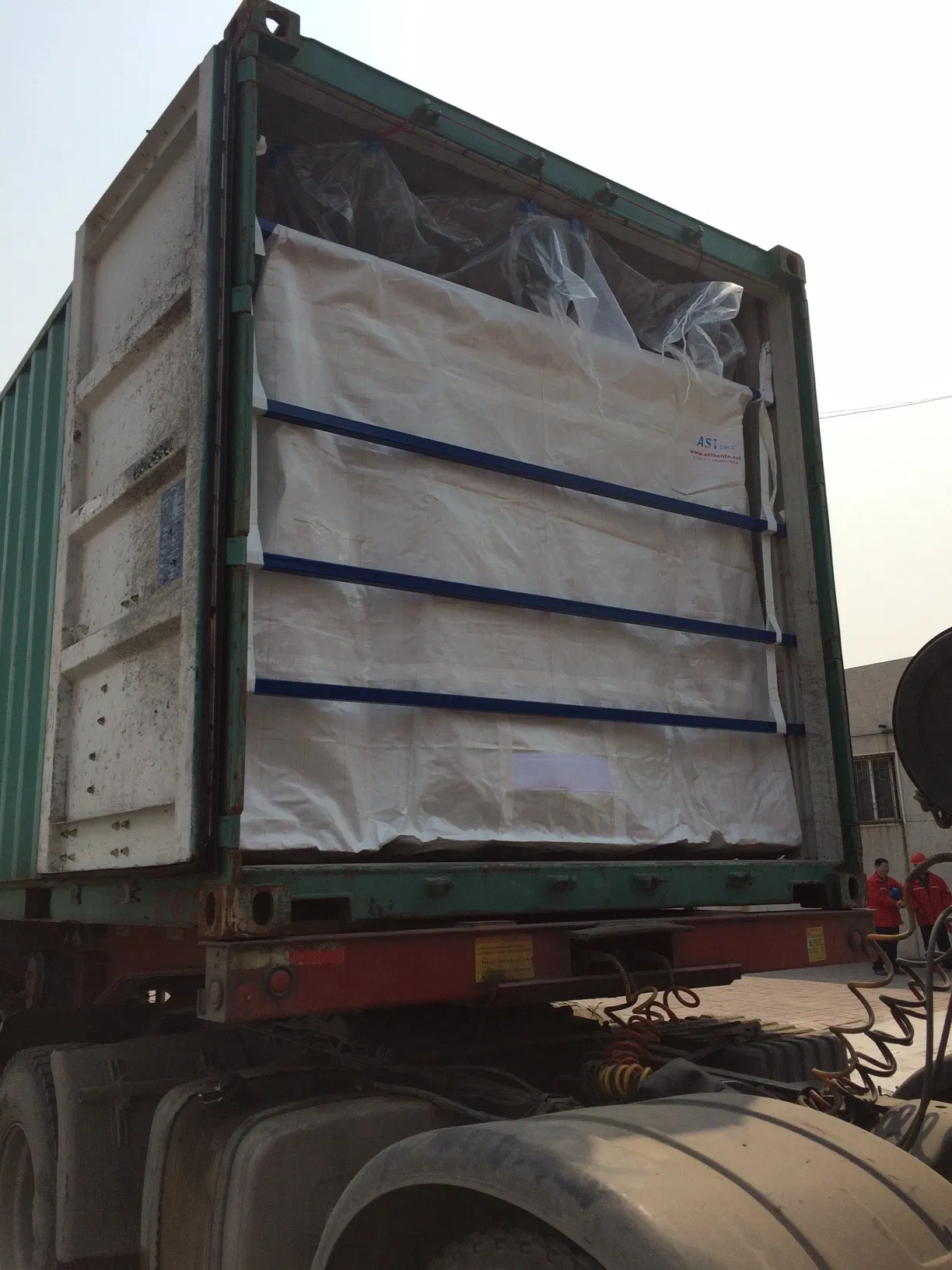 Factory Wholesale Dry Bulk Liner Bag Goods PP Bulk Container Liner Bag/ Bulk Liner for 20FT Container Powder/Seeds