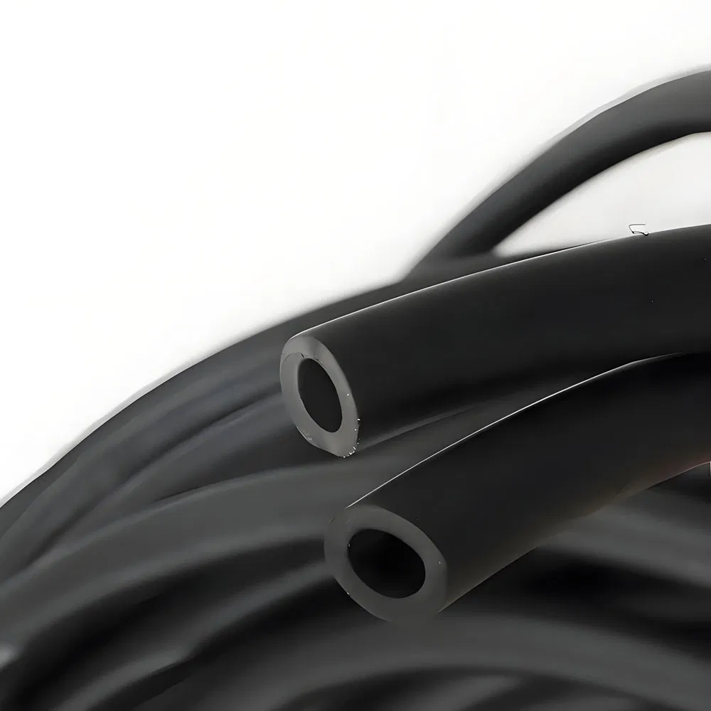Thin-Wall Black Neoprene EPDM Silicone Rubber Tubing Hose Pipe 1/3/ 4/5/6/8 Inch