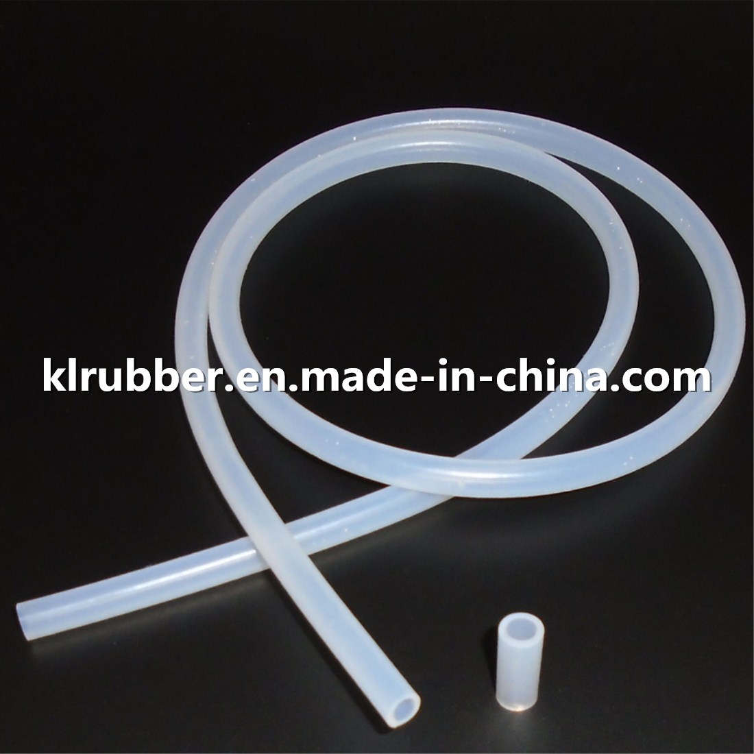 Clear Soft Thin Wall High Temp Platinum Cured Reinforced Medical Grade Silicone Rubber Tubing