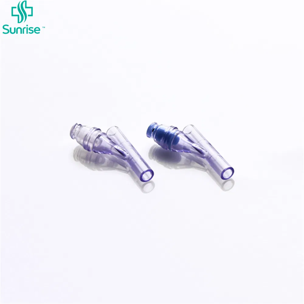 Sunrise Medical Sterile Disposable Injection Site Adapter with Normal Needle Free Connector