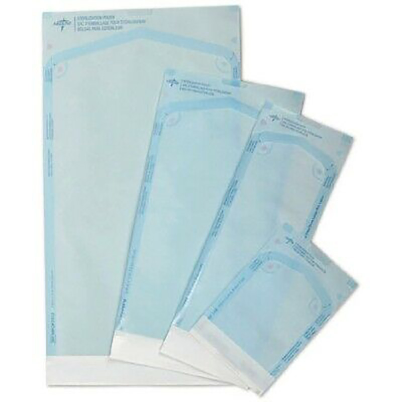 Medical Grade Plastic Sterilization Packaging Pouches with Tyvek Material