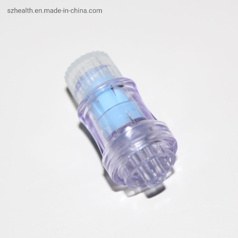 Suzhou Health Hot Sale Medical Sterile Medical Disposable Needle Free Injection Connector with Screw Caps
