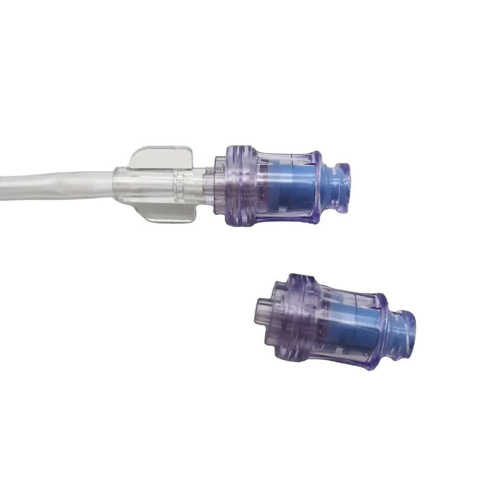 Medical Sterile Disposable Double Triple Way Anti-Back Neutral Flow Needle Free Connector