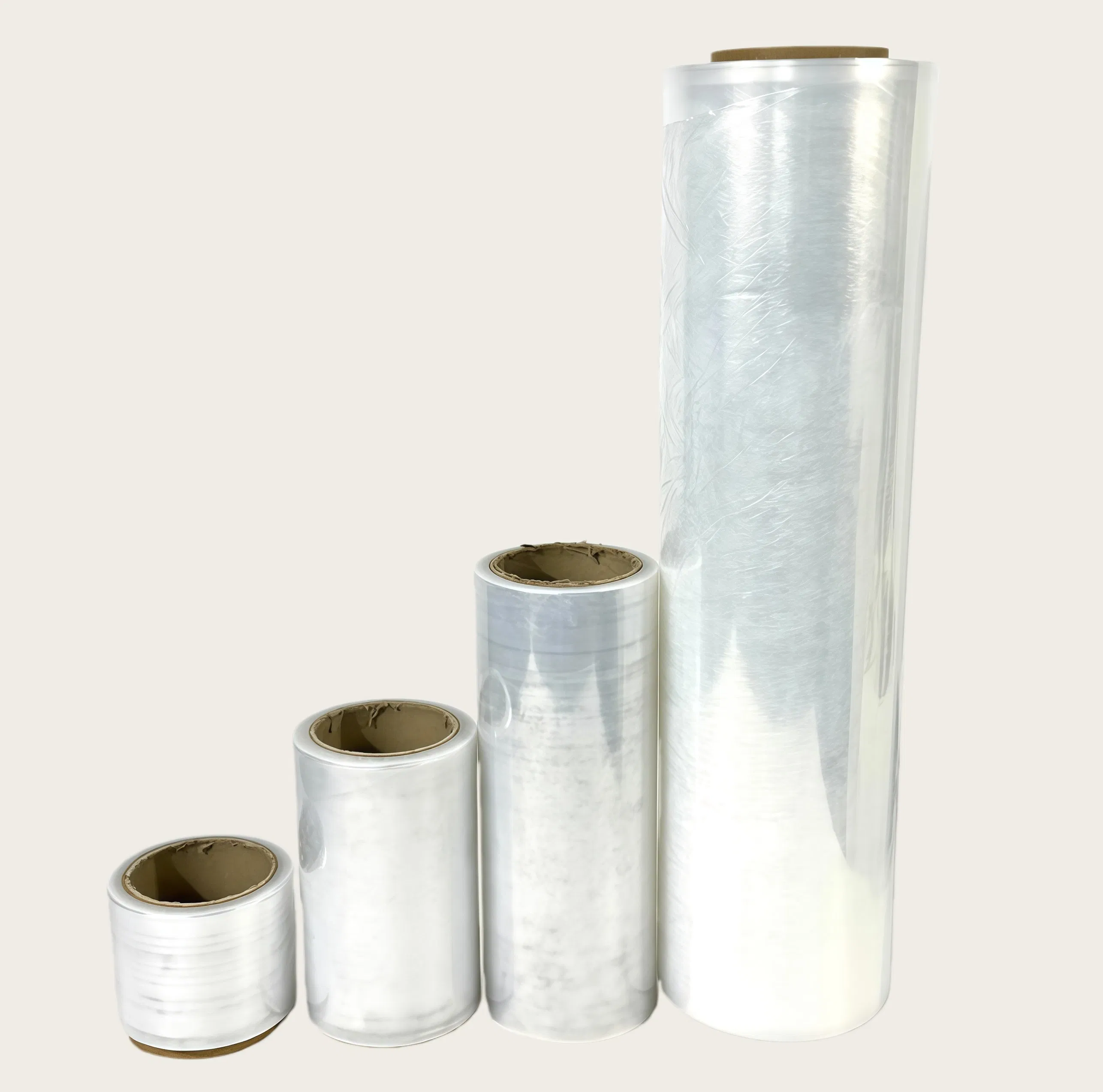 Food Grade Multi-Layer Co-Extruded PE Stretch Film Roll Industrial Moisture-Proof Plastic Packaging with Nylon PVC Pet PP Logo