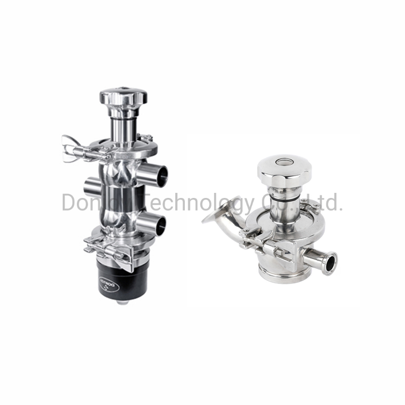 Hygienic SS316L Manual Diaphragm Radial Valve With Welded Connection