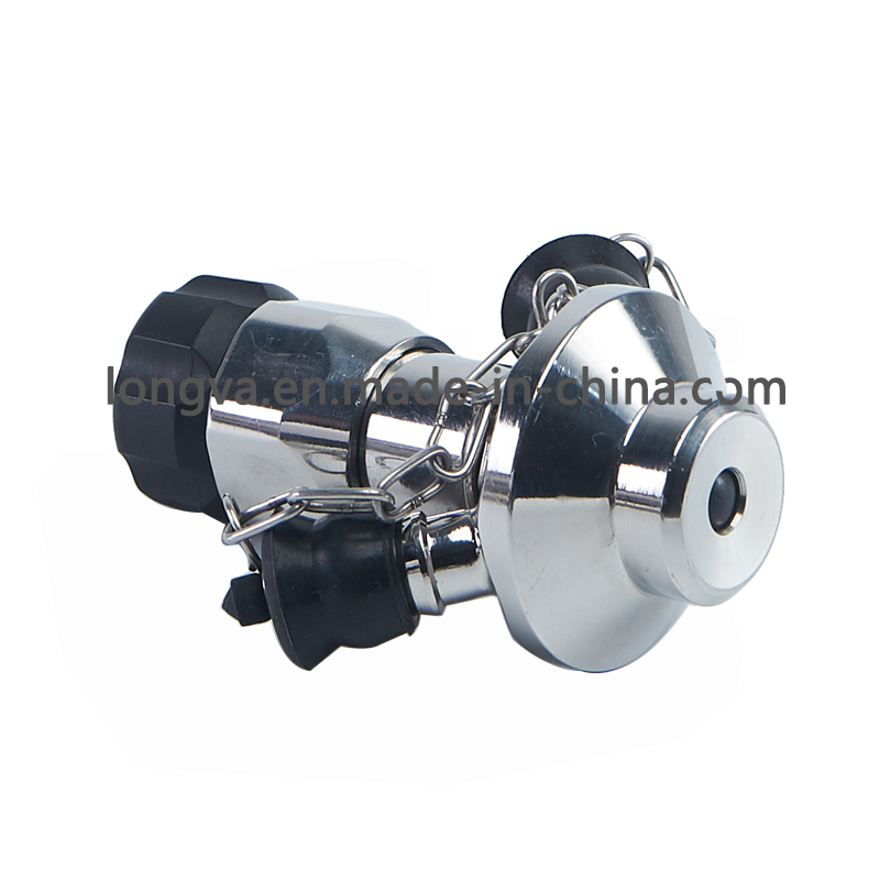 Stainless Steel Microorganism Sanitary Aseptic Sampling Valve with Weld Connection
