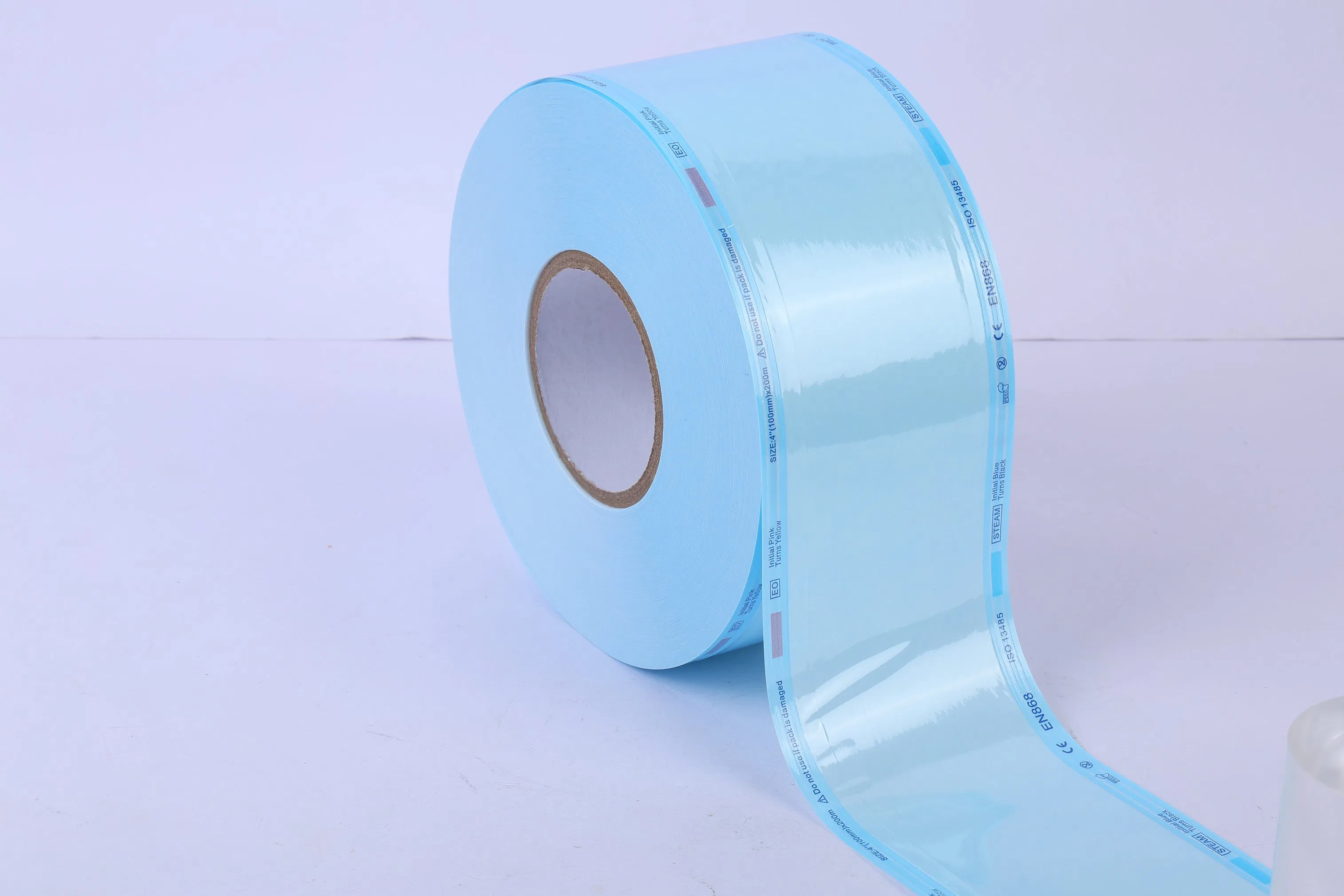 OEM/ ODM Heat Seal Tyvek Sterilization Roll Pouch for Plasma Sterilization in Hospital