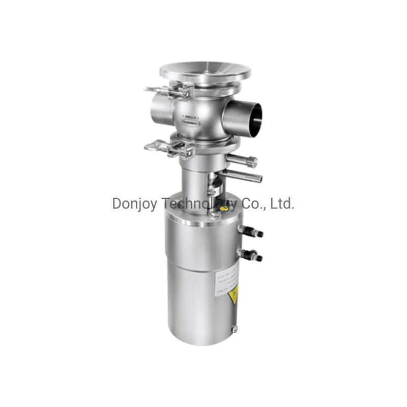 Flange Connection Pneumatic Mix-Proof Reversing Valve for Food Processing