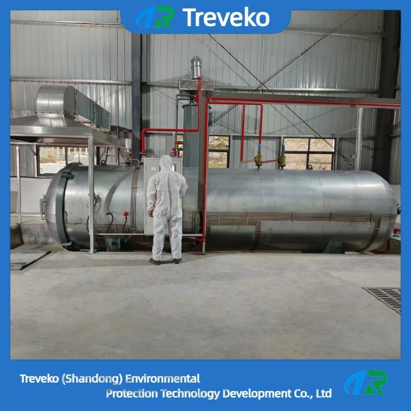 Horizontal Closed-Vessel Medical Disinfection Machine for Steam Microbial Inactivation