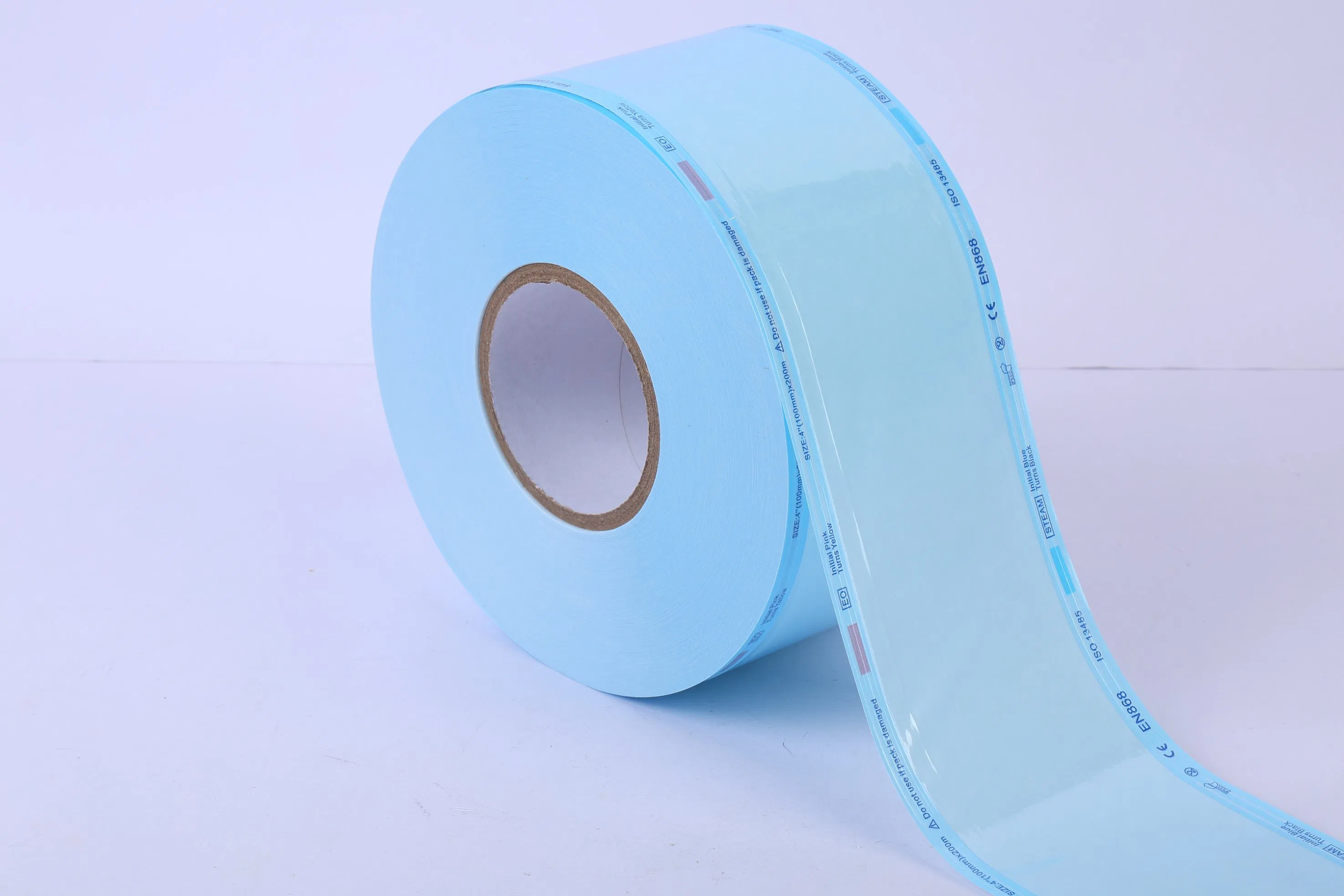 OEM/ ODM Heat Seal Tyvek Sterilization Roll Pouch for Plasma Sterilization in Hospital