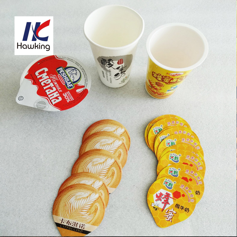 Custom Printed Logo Lidding Film for Beverage Cups