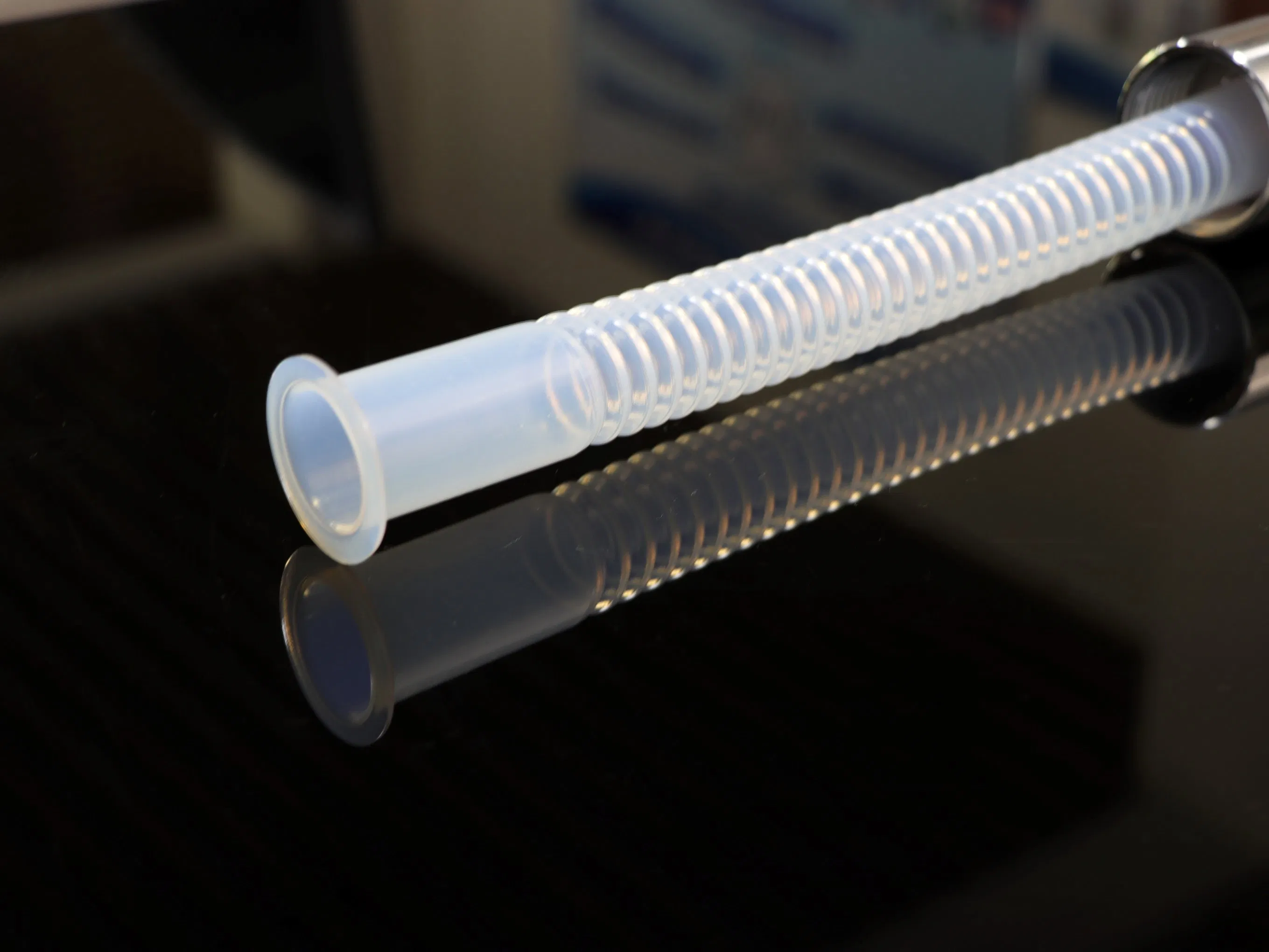 Industrial Grade PTFE Hose Tubing in Plastic White Color