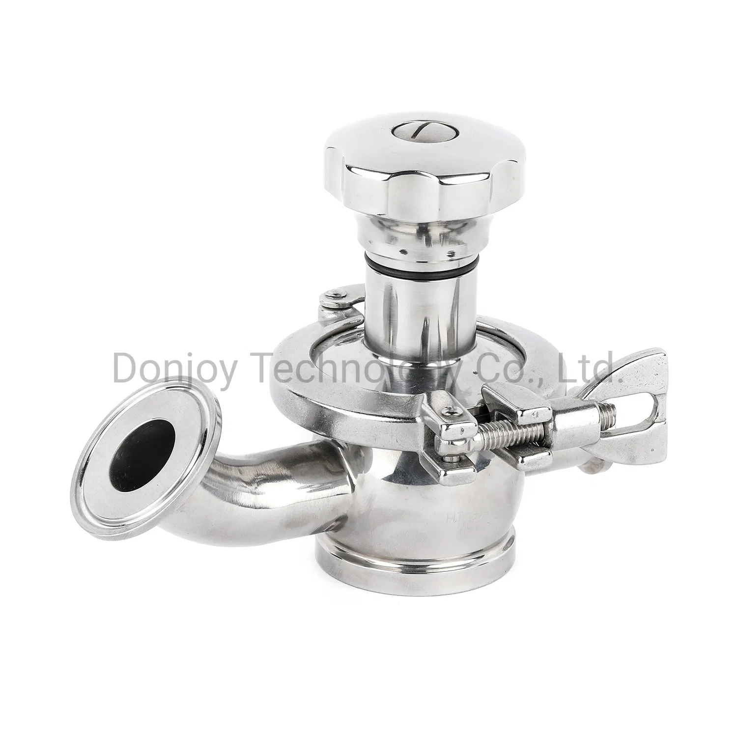 Hygienic SS316L Manual Diaphragm Radial Valve With Welded Connection