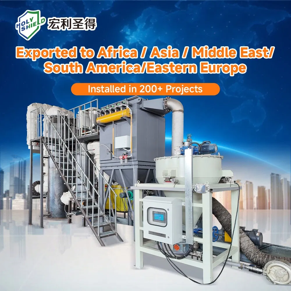 High Temperature Medical Waste Incinerator for Complete Pathogen Inactivation