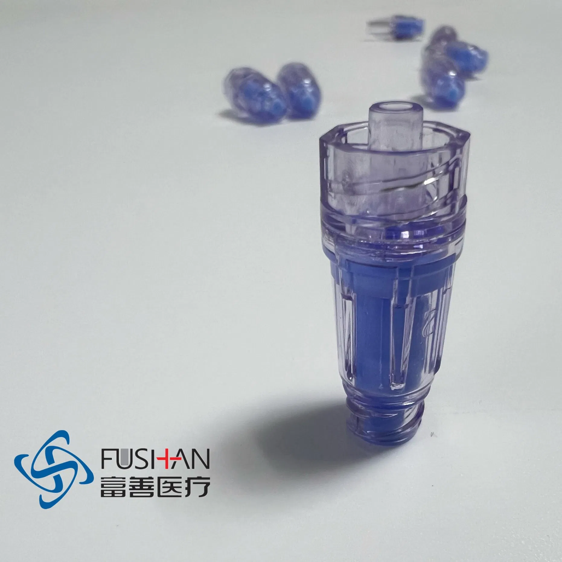 Fushan Factory Medical Disposable Plastic Needle Free Connector for IV Set CE&ISO Eo Sterile OEM/ODM